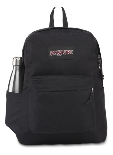 Mochila Jansport Negra Superbreak Plus Que008-zmi