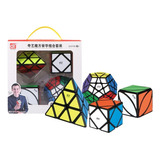 Cubo Qiyi Pyraminx Megaminx Skewb Ivy Cubo Magico Base Negra