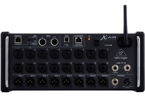 Console Behringer Xr 18 X Air 18 Canais Digital De Mistura