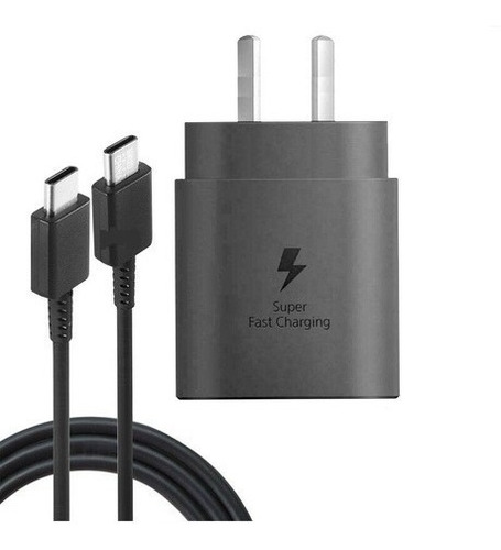 Cargador Y Cable Samsung Super Fast Charge Usb-c 25w