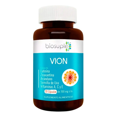 Luteína Zeaxantina Cápsulas Biosuple Nutricional 30 U 700mg | MercadoLibre