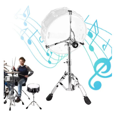 Heibago Base Atril Soporte Para Tarola Batería Atril Soporte De Tarola Base Trípode Drums Sencilla Concert | Envío gratis