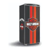 Adesivo Geladeira Envelopamento Harley Davidson Motor
