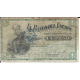 Colombia 1 Peso Banco Del Estado Popayán 1900 