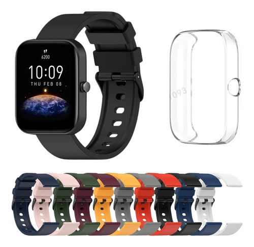 Smartwatch Amazfit Bip 3 Pro Original +pulseira Extra+ Case 