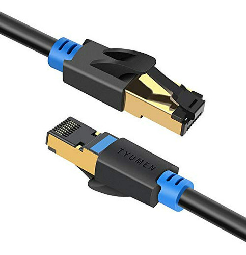 Cable Ethernet Cat 8 De 50ft/15m 40gbps 2000mhz