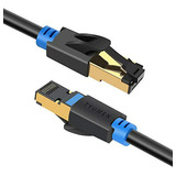 Cable Ethernet Cat 8 De 50ft/15m 40gbps 2000mhz