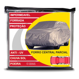 Capa Cobrir Carro Impermável Forrada Proteção Chuva Uv