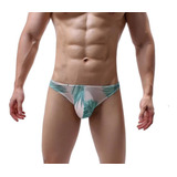 2 Bikinis Capri Tipo Cachetero De Hombre Semi Trasparentes