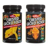 Zoo Med Crested Gecko Food Variety Pack, 2 4-ounce Jars, Wat