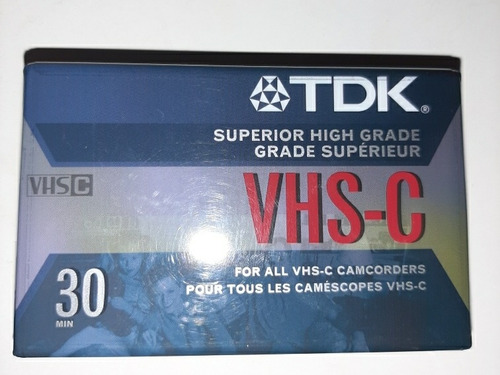 Video Cassette Tdk Vhs-c 30  