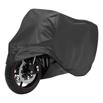Cubierta Funda L 100% Impermeablel Kurazai Atom / Delivery Negro Delgada