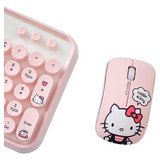 Teclado Bluetooth Inalámbrico Hello Kitty De Kawaii Sanrios