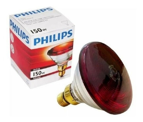 Lampada Philips Medicinal 150w 127v Para Fisioterapia