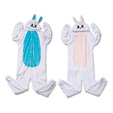 Pijama Mameluco Pareja Moda Kawaii Cosplay Conejo