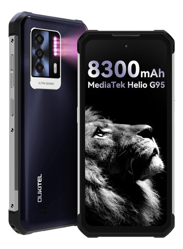 Celular Oukitel Wp17 Dual Sim 8 Gb+128 Gb Teléfono Móvil Robusto 6,78 Fhd + Ip68 Impermeable Nfc