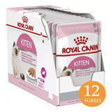 12x Royal Canin Alimento Húmedo Gatito Kitten Pouch 85gr. 