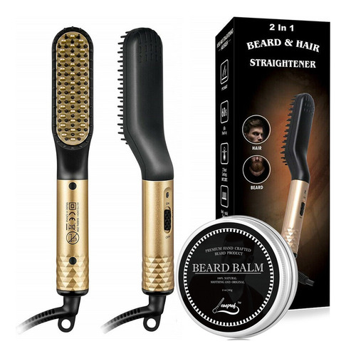 2024 Plancha For Barba Hair Styler Barba Peine Con Crema