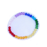 Pulseira Arco-íris Cristal 7 Chakras Lgbt 