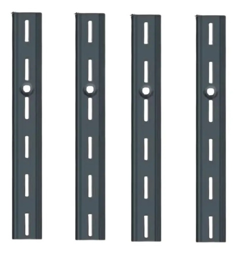 16 Ménsulas De 40cm Y 3 Cremalleras 1.2mts