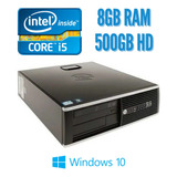 Cpu Hp 8300 Sff Core I5 3570- 8gb 500hd - C/ Windows 10