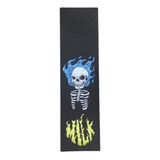 Lixa Skate Milk Ratones Burning Skull G + Parafuso Base 10