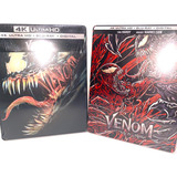 Venom & Venom:carnage Liberado - Steelbook - 4k