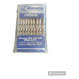 Mecha Ezeta 4.50 Mm Acero Rapído Hss Din 338 Pack X 3