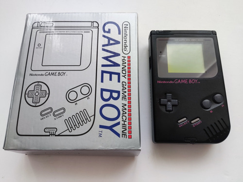 Consola Gameboy Nintendo Ladrillo Negro Model Dmg-01 +1juego