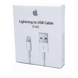 Cable iPhone Original Apple © 7 8 X 11 12 Usb Lighting