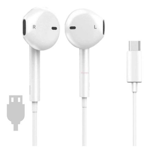 Fone De Ouvido Tipo C In-ear Compatível Samsung C/garantia