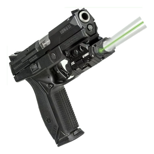 Mira Laser Pistola Riel Glock Profesional Viridian Riel 500l