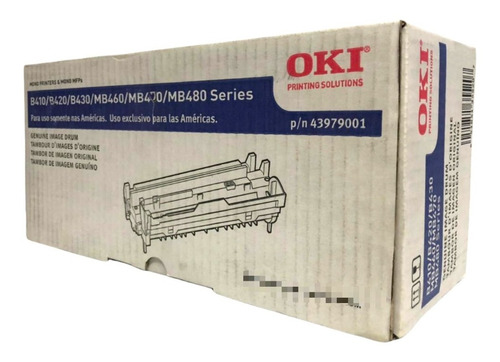 Tambor Original Oki B410/b420/b430/mb460/mb470 N/p 43979001