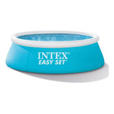 Piscina Inflável Redondo Intex Easy Set 54402 880l Azul E Branca