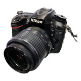 Camara Nikon D7100 Con Lente 18-55mm Usada Buen Estado