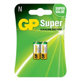 Batería Pila 1,5 Voltios Super Alcalina Litio Lr X2 Unds Gp
