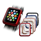 Case Protector De Tpu Mate Para Apple Watch 38 Y 42 Mm +mica