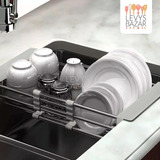 Escurridor Extensible Acero Inox Para Bacha Verduras Frutas