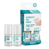 Kit Blindagem Das Unhas Fibra Nylon + Nivelador Fosco-blant