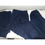 Lote De Pantalones Náuticos De Gabardina 