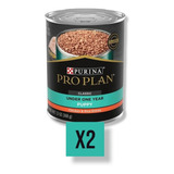 2 Latas Proplan Puppy Alimento Para Cachorro 368g