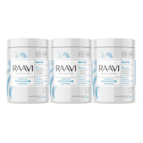 Creme De Massagem Neutro 1kg Raavi 3 Unidades