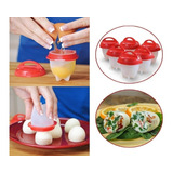 6 Forminhas De Silicone Para Cozinhar Ovos Magic Eggboil