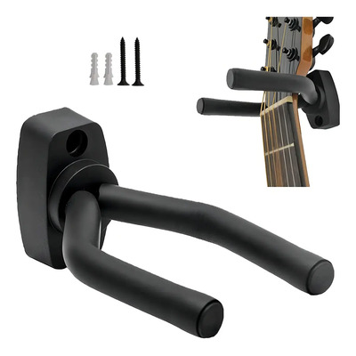 Suporte de Parede Violão Guitarra Violino Baixo Ukulele Acolchoado Com Parafusos | MercadoLivre