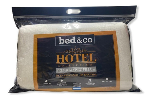 Pack De 2 Almohadas Viscoelastica Con Memoria Hotel Bed&co