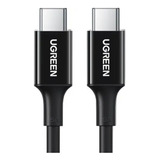 Cable Usb-c Carga Rapida Qc4.0 Y Dato 5a 100w 2 Metro Ugreen