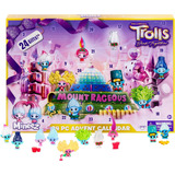 Trolls Dreamworks Set 24 Mini Figuras Calendario Adviento 