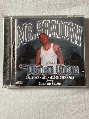 Mr. Shadow /presents The Mahem Clique Cd 2001  Hip Hop
