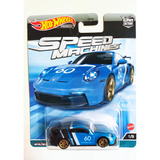 Hot Wheels Speed Machines Porsche 911 Gt3 Azul 1/5 Cs6
