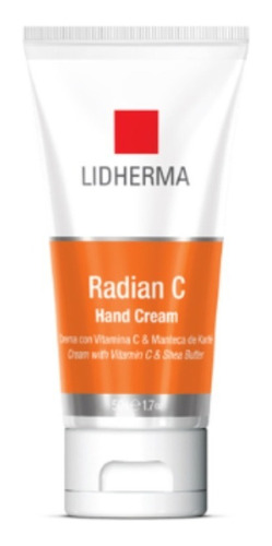 Radian C Hand Cream Vitamin C Manteca De Karite Lidherma 50g